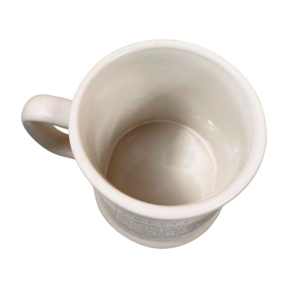 Patricia Roberts Trendtex Collection Collie Coffee 16 oz Heavy Ceramic Mug Cup - Picture 3 of 4